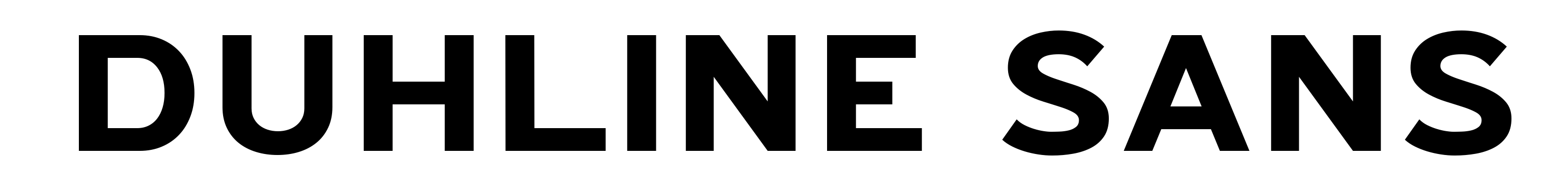 Duhline Sans